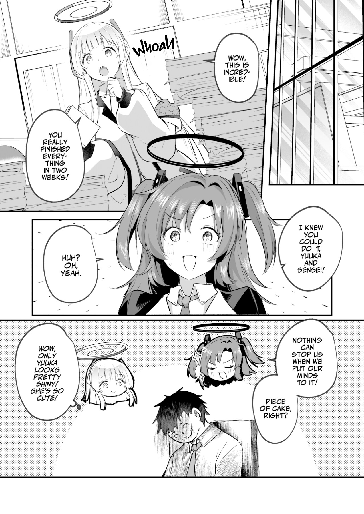 Hentai Manga Comic-A Horny Yuuka Sexually Assaults Sensei-Read-33